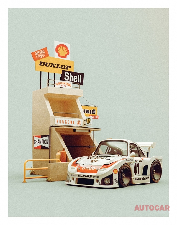 1979년 르망에서 우승한 포르쉐 935<br>